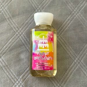 Vanilla Buttercream Happy Birthday Shower Gel